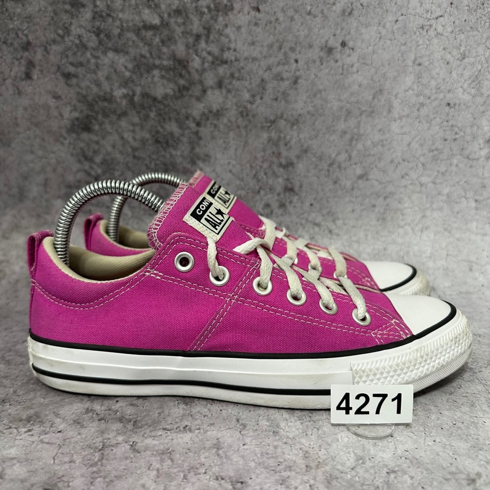 Converse Chuck Taylor All Star Madison Ox Womens 8 Pink Sneakers Padded A04456F - Picture 1 of 8
